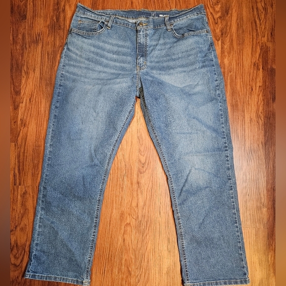 George Other - Mens Relaxed Fit Blue Jeans 40x30